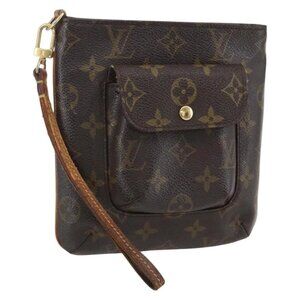 LOUIS VUITTON Monogram Partition Pouch M51901 LV Auth 159686
